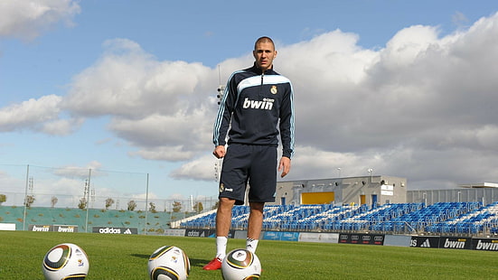 Karim Benzema, Real Madrid, Fond d'écran HD HD wallpaper
