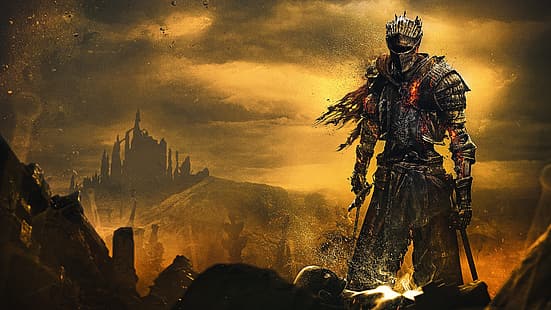 Dark Souls III, 4K, dark souls 3, Dark Souls, Soul of Cinder จากซอฟต์แวร์, วอลล์เปเปอร์ HD HD wallpaper
