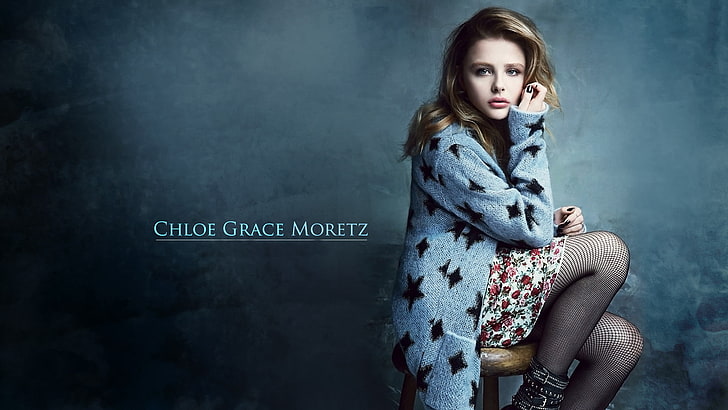 Chloe Grace Moretz, Girl, Actress, Chloe Grace Moretz, Chloë Grace Moretz, HD wallpaper