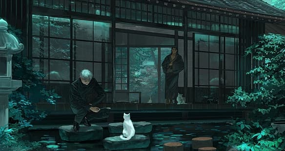 Jujutsu Kaisen, Satoru Gojo, Suguru Geto, Wallpaper HD HD wallpaper