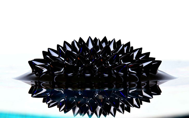 Metallspitzen, schwarzes stacheliges Dekor, digitale Kunst, 1920x1200, Spitze, HD-Hintergrundbild