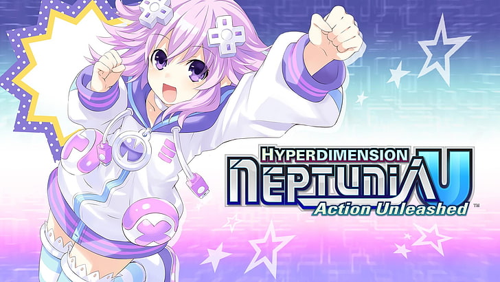 Hyperdimension Neptunia, Neptün (Hyperdimension Neptunia), anime kızları, HD masaüstü duvar kağıdı