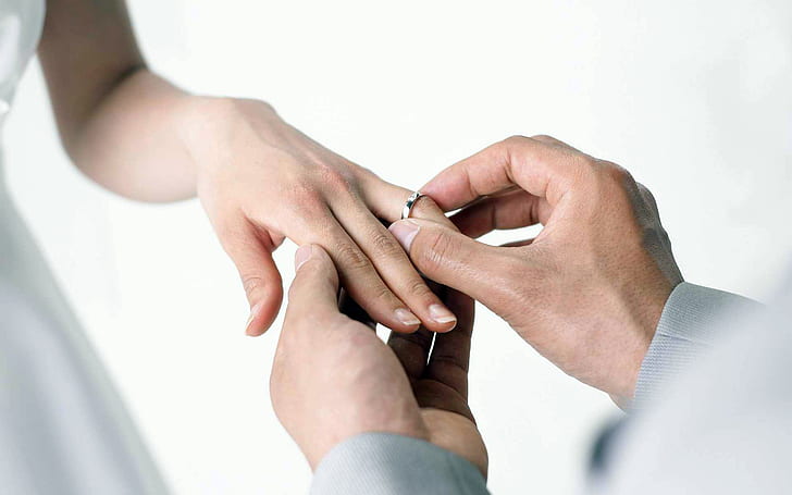 Papel De Parede Casamento, Anéis, Mãos, Noivo, Noiva 3840 × 2400, HD papel de parede