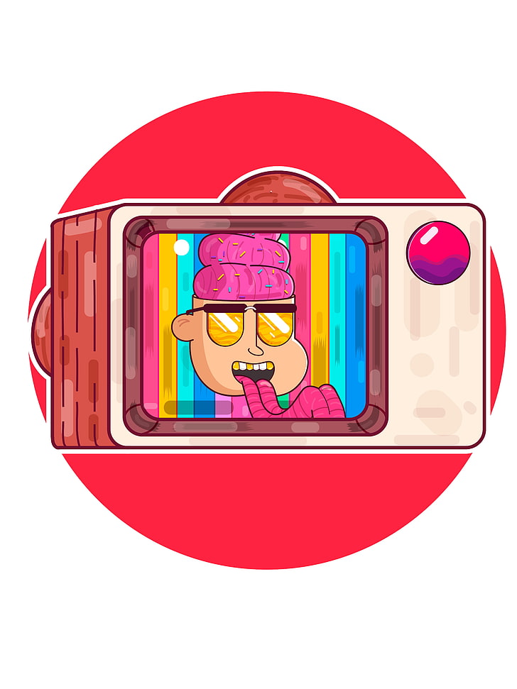 ilustración, Candyman, Fondo de pantalla HD, fondo de pantalla de teléfono