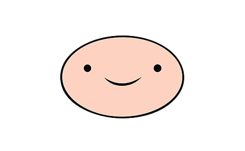 Adventure Time - Finn, emoji smiley, Kartun, Lainnya, Finn, waktu petualangan, Wallpaper HD HD wallpaper