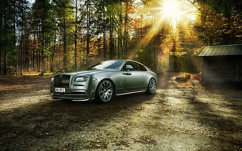 2014 Spofec Rolls Royce Wraith 2, silbernes Coupé, Rollen, Royce, 2014, Wraith, Spofec, Autos, Rollen Royce, HD-Hintergrundbild HD wallpaper