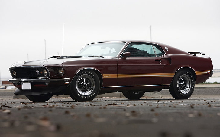 Ford, Ford Mustang Mach 1, Muscle Car, Wallpaper HD