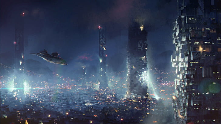 Deus Ex: Mankind Divided, Square Enix, futuriste, jeux vidéo, Fond d'écran HD