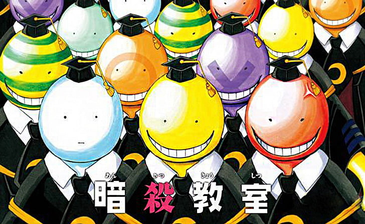 Ansatsu Kyoushitsu, Koro-sensei, manga, Fondo de pantalla HD