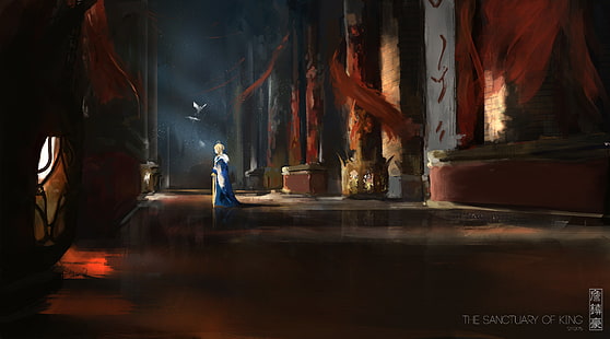 Fate Series, Sabre, Fate / Stay Night, HD-Hintergrundbild HD wallpaper
