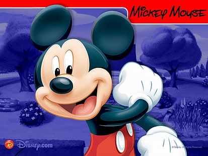 imut, mickey mouse, minnie mouse, walt disney, Wallpaper HD HD wallpaper