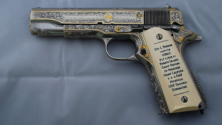 Broń, Colt 1911, Tapety HD