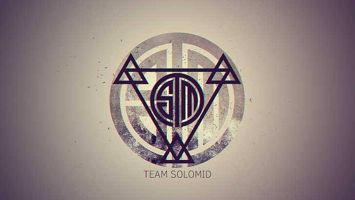 شعار فريق Solomid ، Team Solomid ، League of Legends ، e-sports، خلفية HD