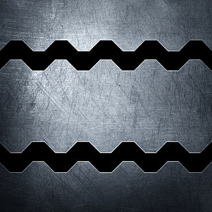 illustrazione grigio e nero, metallo, trama, sfondo, grunge, acciaio, metallico, Sfondo HD HD wallpaper