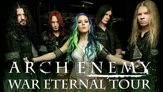 Музыкальная группа, Arch Enemy, Хэви-метал, Мелодичный дэт-метал, HD обои HD wallpaper
