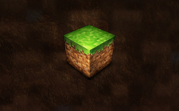 Minecraft Logo, Minecraft, Videospiele, HD-Hintergrundbild
