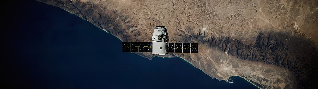 ultraancho, SpaceX, Fondo de pantalla HD HD wallpaper