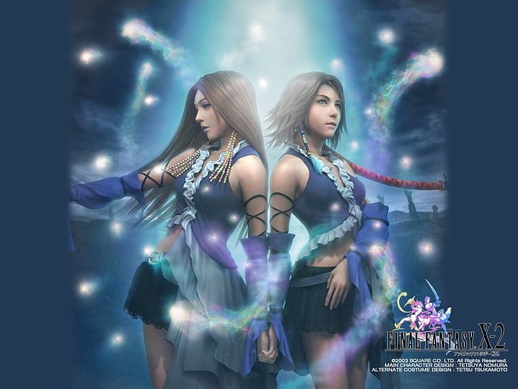 Final Fantaxy X-2 Spiel, Final Fantasy, Final Fantasy X-2, HD-Hintergrundbild