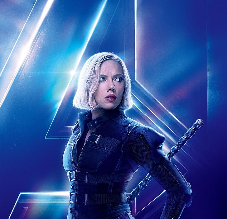 Natasha Romanoff, Scarlett Johansson, Avengers: Infinity War, 5K, Black Widow, 4K, HD tapet