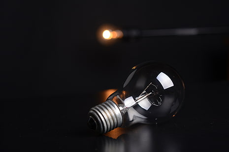 light bulb, closeup, electric, HD wallpaper HD wallpaper