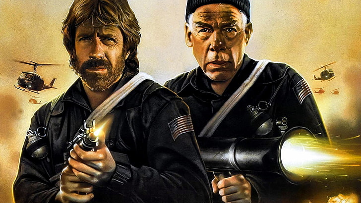 Película, The Delta Force, Chuck Norris, Fondo de pantalla HD