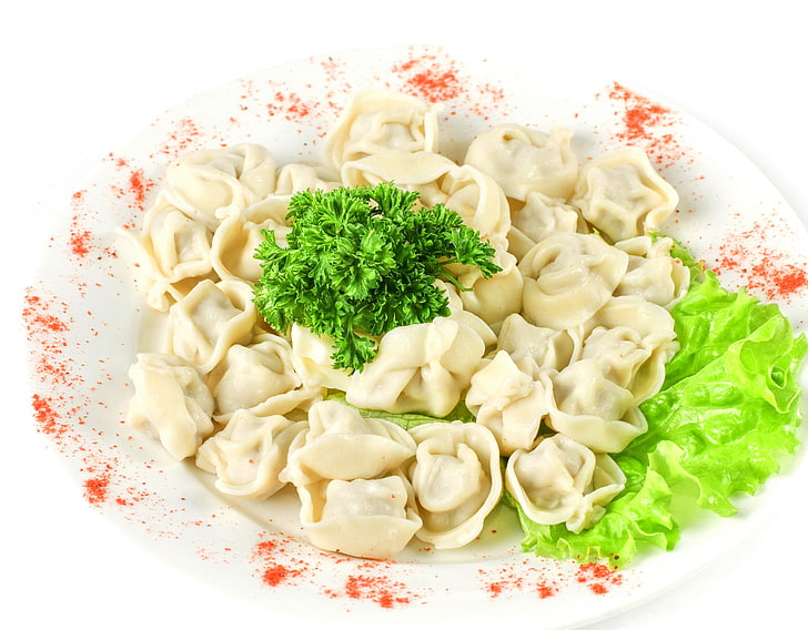 Pasta, Tortellini, Gericht, Kräuter, Pulver, Pfeffer, HD-Hintergrundbild