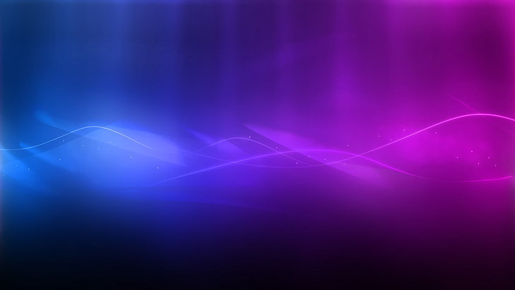 фиолетовые и синие цифровые обои, абстракция, фон, линии, весы, волны, HD обои