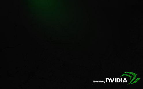 Логотип NVIDIA, Nvidia, графические процессоры, компьютер, простой фон, видеокарта, HD обои HD wallpaper