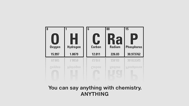 chemistry, science, new thing, funny, quotes, HD wallpaper