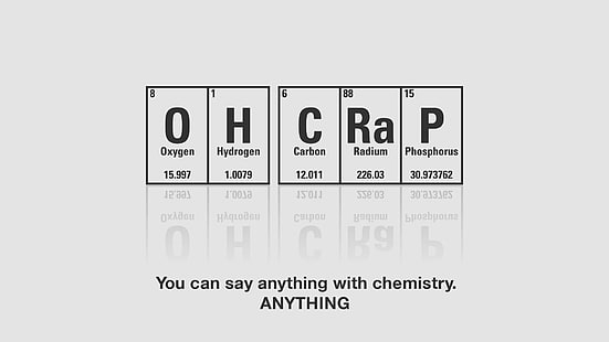 химия, наука, новая вещь, смешно, цитаты, HD обои HD wallpaper