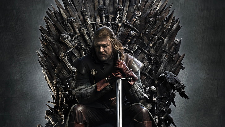 Juego de tronos, Trono de hierro, Ned Stark, TV, Fondo de pantalla HD