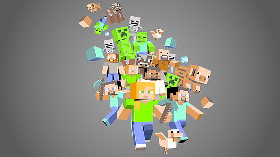 วอลล์เปเปอร์ Minecraft, วิดีโอเกม, มายคราฟ, วอลล์เปเปอร์ HD HD wallpaper