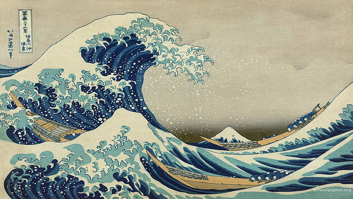 hokusai katsushika, HD wallpaper