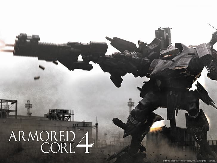 Armored Core, мех, робот, HD обои