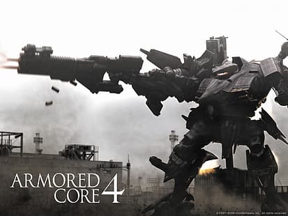 Armored Core, mech, robot, HD tapet HD wallpaper