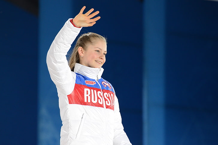 フィギュアスケート、ロシア、ソチ2014年、XXII冬季オリンピック、ユリアリプニツカヤ、 HDデスクトップの壁紙