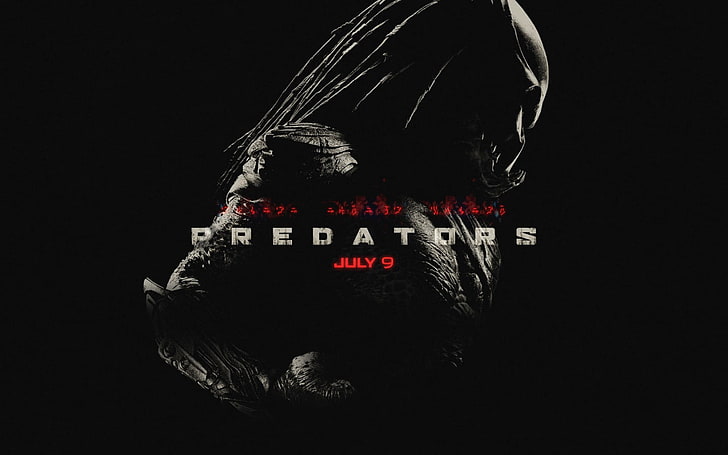 09 de julho Predadores poster do filme, filmes, HD papel de parede