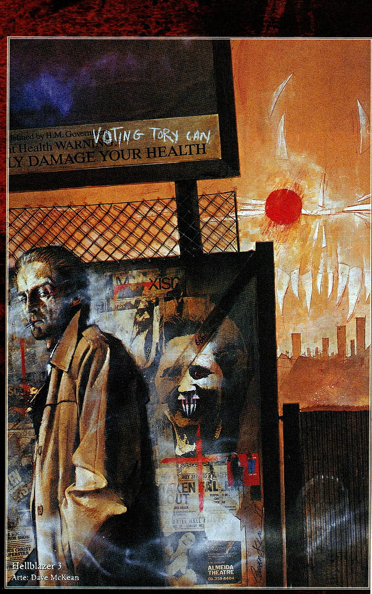 Hellblazer, John Constantine, histórias em quadrinhos, HD papel de parede, papel de parede de celular