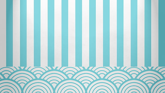 Streifen, Blau und Weiß, Muster, Streifen, Blau und Weiß, Muster, HD-Hintergrundbild HD wallpaper