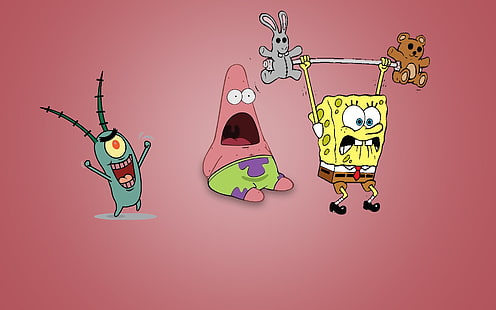 SpongeBob Schwammkopf, Cartoon, HD-Hintergrundbild HD wallpaper