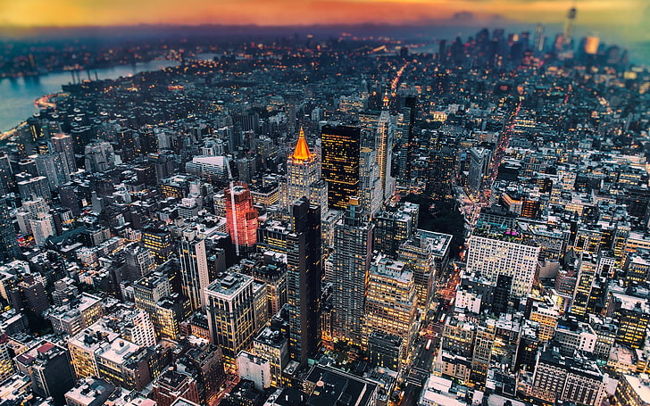 stad, New York City, HD tapet
