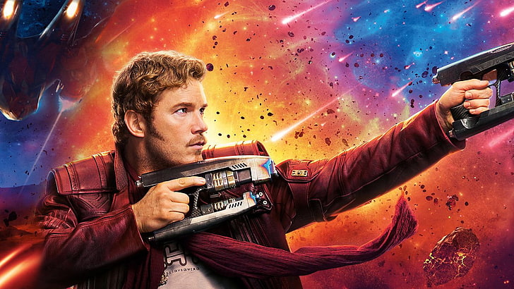 Guardians of the Galaxy Vol. 2, Marvel Cinematic Universe, Star Lord, Guardians of the Galaxy, HD wallpaper