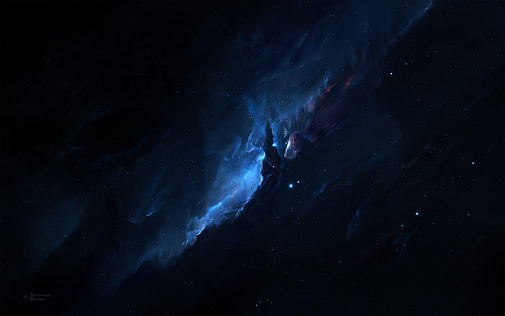 nebula, digital universe, hd, 4k, 5k, deviantart, HD wallpaper