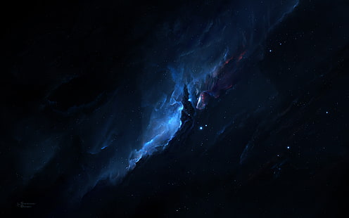 Nebel, digitales Universum, HD, 4k, 5k, Deviantart, HD-Hintergrundbild HD wallpaper