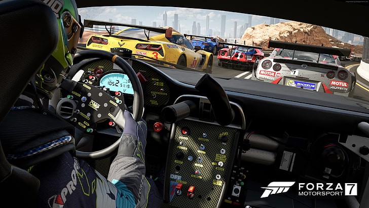 Forza Motorsport 7, E3 2017, 4k, Xbox One X, HD тапет