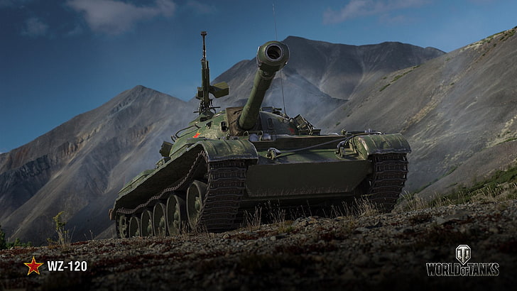 WoT, World of Tanks, Wargaming, chinesischer Panzer, WZ-120, HD-Hintergrundbild