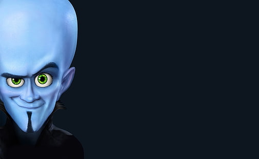 Megamind, Cartoons, Others, Megamind, animated comedy film, will ferrell as megamind, superhero movie, HD wallpaper HD wallpaper