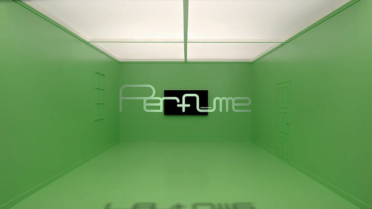 Perfumy (zespół), pokój, geometria, j-pop, puste, logo, Tapety HD