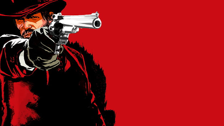 Red Dead Redemption, John Marston, Fond d'écran HD