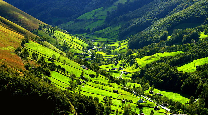green mountains under blue sky during day time, cantabria, cantabria, PAS, CANTABRIA, green mountains, blue sky, day, time, ESPAÑA, SPAIN, gear, me  my, premium, bronze, silver, me, gold, platinum, diamond, Photography, Recreation, Elite.Club, Classic, nature, agriculture, rural Scene, hill, landscape, mountain, farm, scenics, outdoors, field, green Color, europe, HD wallpaper